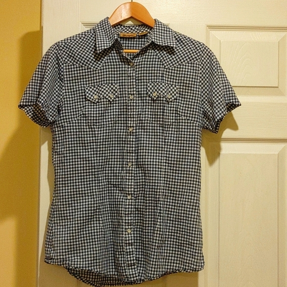 Wrangler lightweight western snap button shirt - Picture 2 of 3